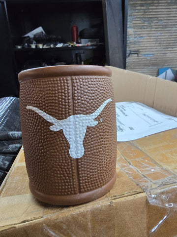 #5139 GAME DAY OUTFITTERS  KOOZIE FOAM FOOTBALL UT