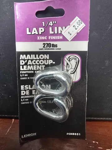 CH8051 Lehigh 1/4" Chain Lap Link