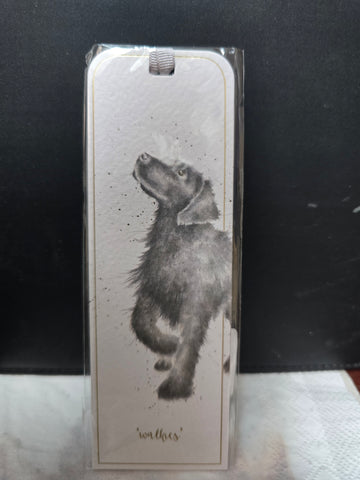 BM018 DOG "WALKIES" BOOKMARK WRENDALE DESIGNS