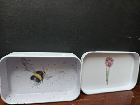 MT009 DESIGNER "BEE" MINI TIN WRENDALE DESIGNS