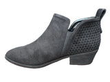 MADDEN GIRL WESTIE BLACK ANKLE BOOTS