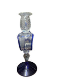 CH605B CANDLE HOLDER BAIJAN GLASS