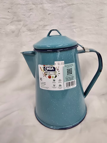 317422 CINSA COFFEE POT 2L TURQUOISE