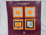 850025 FLIP FRAME VINYL RECORD DISPLAY WALL ART AND STORAGE WHITE