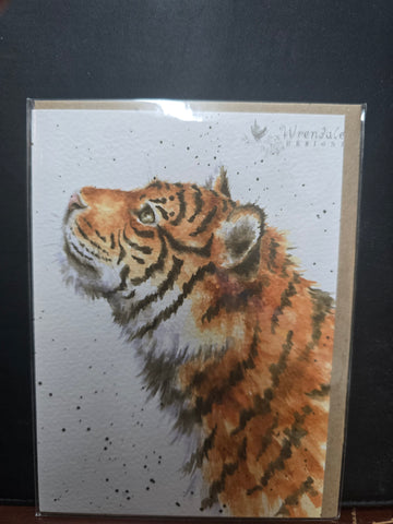 AZ036 "MOONGAZER" THE ZOOLOGY COLLECTION CARD WRENDALE DESIGNS