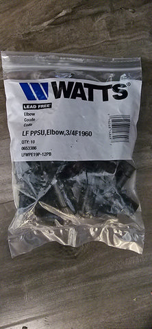 WATTS LFWPE19P-12PB
