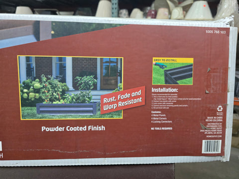 1005 768 183 VIGORO METAL RAISED GARDEN BED