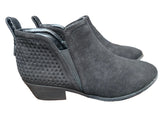 MADDEN GIRL WESTIE BLACK ANKLE BOOTS