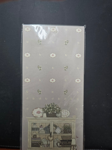 SJM02 "VINTAGE CUPBOARD" MAGNETIC SHOPPING LIST WRENDALE DESIGNS