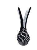 DG420BKW-1 VASES BAIJAN GLASS