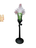 CH614WR-2 CANDLE HOLDER BAIJAN GLASS