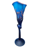 CH614TQB-3 CANDLE HOLDER BAIJAN GLASS