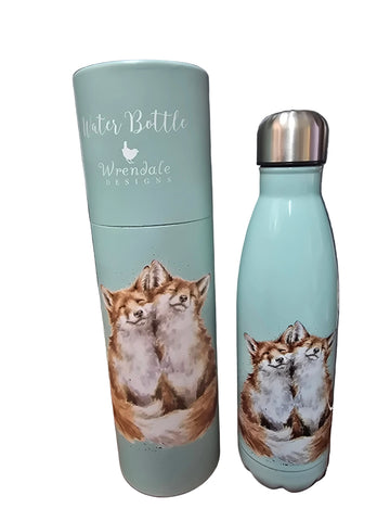 WB004 FOXES WATER BOTTLE WRENDALE DESIGNS