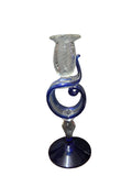 CH605B CANDLE HOLDER BAIJAN GLASS