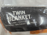 79925 NORTHWEST TEXAS LONHORN POLAR FLEECE TWIN BLANKET