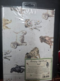 AGW004 "WOOF" LUXURY GIFT WRAP WRENDALE DESIGNS