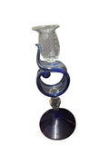 CH605B CANDLE HOLDER BAIJAN GLASS