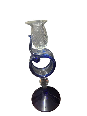 CH605B CANDLE HOLDER BAIJAN GLASS