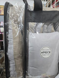 CRA-3153 RADIANCE QUEEN 10PC REVERSIBLE BED IN A BAG