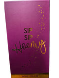 GW0703 BOXER SIP SIP HOORAY "NINE TILL WINE" WINE GLASS