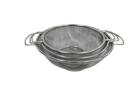 AW-S012 ACERO WARE COLANDER 3PC SS