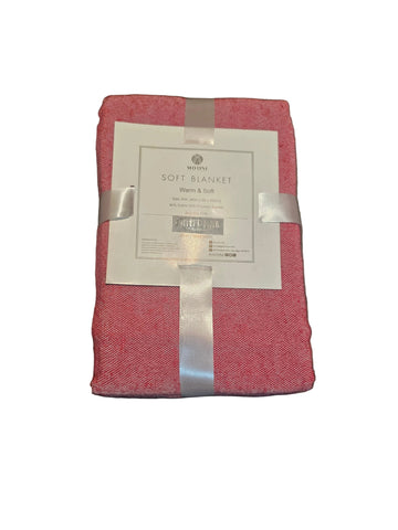 BD-1010 MOTINI SOFT BLANKET RED