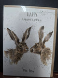 AOC094 "THE KISS" ANNIVERSEARY CARD WRENDALE DESIGNS