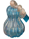 851890 GLITZHOME HAND BLOWN GLASS PUMPKIN