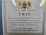 MAUVE CHARM LUSH HOME COLLECTION TWIN 4PC SHEET SET