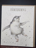 FOC020 WRENDALE DESIGNS "FELICITATIONS" FRENCH GREETING CARDS