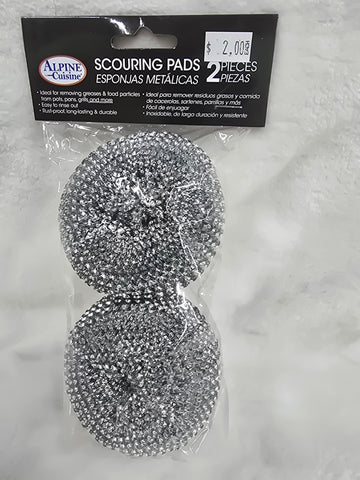 AI-15113 ALPINE SCOURING PADS 2PC SS