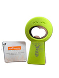BOP02 MAKE MY DAY HAPPY HOUR BOTTLE OPENER LIME