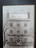 AC25 WRENDALE DESIGNS "CHRISTMAS TOWNHOUSE" ADVENT CALENDAR CARD