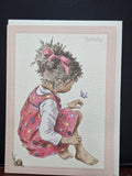 SN031 WRENDALE DESIGNS "FLUTER BY" GREETING CARD