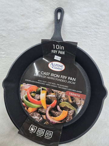 CI-FP10 ALPINE CAST IRON 10" SKILLET