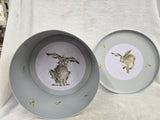 RRL001 "HARE" LARGE ROUND TIN WRENDALE DESIGNS