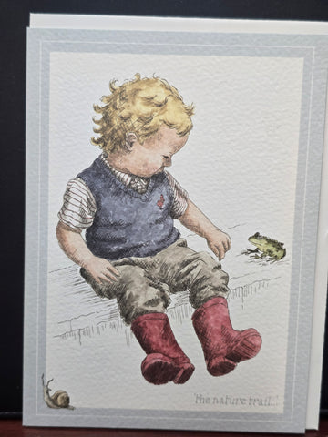 SN003 WRENDALE DESIGNS FRONT "THE NATURE TRAIL" GREETING CARD