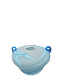 CH301TQ CANDLE HOLDER BAIJAN GLASS