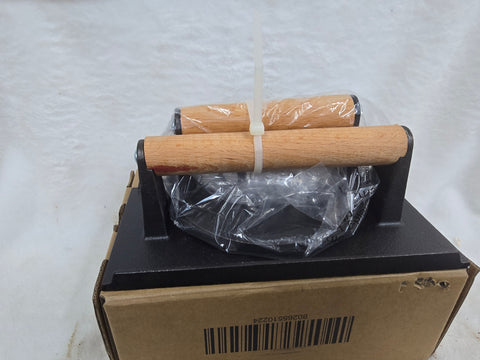 AW-1022 ARTISAN FIRE BURGER SMASHER 2PC CAST IRON