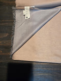 WSCF002 "THE WOOLY JUMPER" SCARVES COLOUR TAUPE REVERSE SIDE COLOUR GRAY WRENDALE DESIGNS
