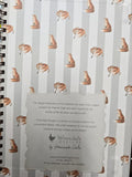LHB006 "FOXES" SPIRAL NOTEBOOK WRENDALE DESIGNS