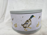RR003 "DUCKS" MEDIUM ROUND TIN WRENDALE DESIGNS