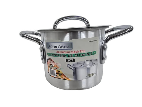 AW2002 ACERO WARE 2 QT STOCK POT