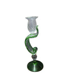 CH618G CANDLE HOLDER BAIJAN GLASS