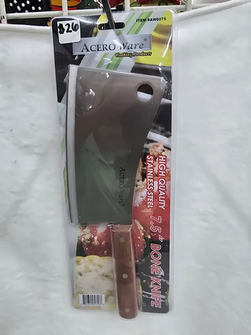 AW6075 ACERO WARE BONE KNIFE 7.5" SS