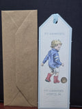 BM005 WRENDALE DESIGNS BOOKMARK "THE PREMIER" SNAILS & PIGTAILS