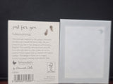GE061-6 WRENDALE DESIGNS "BETWEEN FRIENDS" JUST FOR YOU GIFT CARD