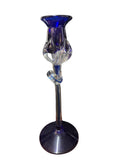 CH602B CANDLE HOLDER BAIJAN GLASS