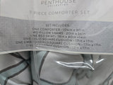CTA-4826 PENTHOUSE COLLECTION TALIA KING BED IN BAG 7PC
