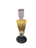 CH610YPR CANDLE HOLDER BAIJAN GLASS